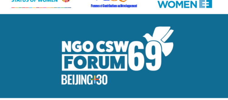 FECODEV à la CSW69 beijing+30