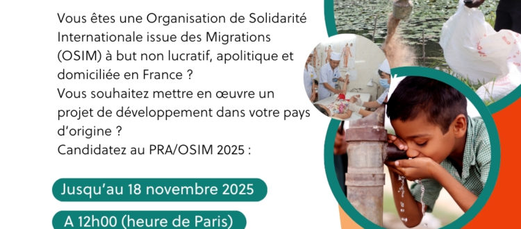 Affiche PRAOSIM 2025