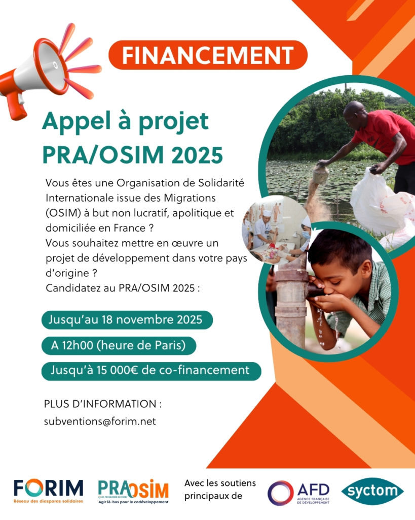 Affiche PRAOSIM 2025
